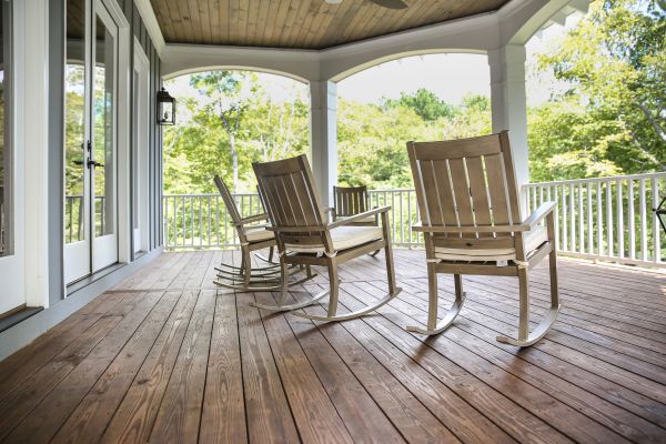 Cost of Wood Porch Repair in Clayton