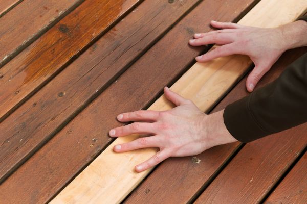 Cost of Deck Board Repair in Clayton