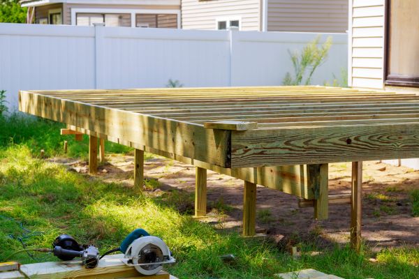 Cost of Elevated Deck Installation in Clayton
