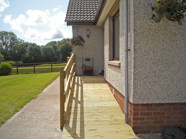 Cost of Hardwood Ramp Installation in Clayton