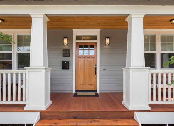 Cost of Wood Porch Construction in Clayton
