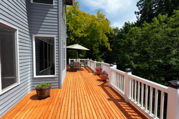 Cost of Cedar Deck Construction in Clayton